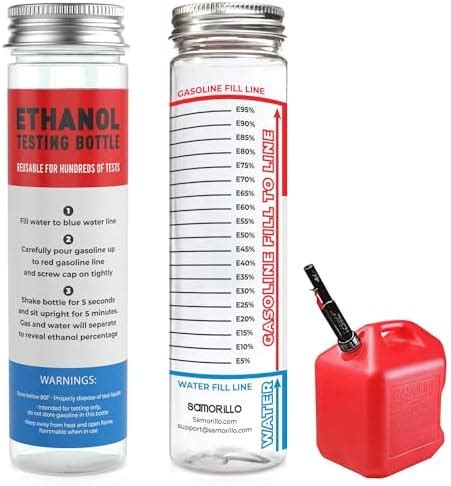 test fuel bottle|reusable ethanol test bottle.